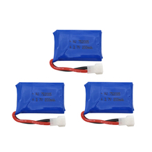 3pcs 3.7V 200mAh Drone Rechargeable Li-polymer Battery 752025P For RC Syma X4 X11 X13 Aircraft 2024 - buy cheap