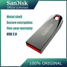SanDisk CZ71 USB FLASH DRIVE USB 2.0 64G 32G 16G 8GB Pen Drives Support Official Verification mini Pendrive 2024 - buy cheap