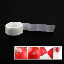 200Pcs/2Roll Circular Super Sticky Balloon Point Glue Convenient Happy Birthday Wedding Room Party Decor Balloons  Accessories 2024 - buy cheap