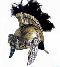 Cosplay capacete de baile de esparta guerreiro antigo roma spartacus plactic 2024 - compre barato