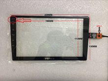 Новый 9-дюймовый емкостный сенсорный экран asctp-9008 IC: gt911 6 контактов 2,5 D стиль для автомобиля dvd gps сенсорная панель 2024 - купить недорого