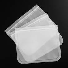 1Pcs EVA Translucent Reusable Food Storage Bags Leakproof Ziplock Bags Resealable Sandwich Bag Freezing Refrigerator Tools 2024 - buy cheap