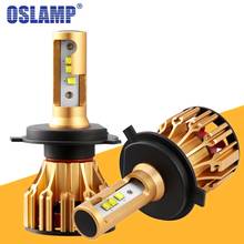 Oslamp T6 LED H4 H7 H11 9005 9006 Car Headlight Bulbs 6500K 70W 7000lm SMD Chips Auto Led Headlamp Bulb Automobile Car Light 12V 2024 - buy cheap