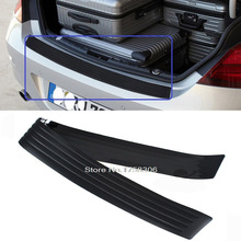 Car Trunk guard plate sticker FOR AUDI A4L A6L Q3 Q5 A5 A3 A7 Rear bumper  rubber protection sticker 2024 - buy cheap