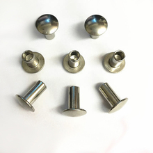 10Pcs M4 Half Hollow Rivets Round/Truss/Mushroom Head Rivet 304 Stainless Steel 22-60mm Length Button head semi-tubular rivet 2024 - buy cheap
