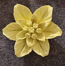 PRZY Silicone Mold Beautiful Flower Fondant Mold Handmade Blossom Gardenia Flowers Moulds Rubber Eco-friendly 001 2024 - buy cheap