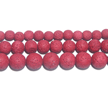 Cuentas redondas sueltas de piedra Natural roja para hacer joyas, abalorios para hacer pulseras y collares, 6, 8 y 10 MM, venta al por mayor 2024 - compra barato