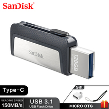 SanDisk SDDDC2 Extreme Type-C 128GB 64GB Dual OTG USB Flash Drive 32GB Pen Drive USB Stick Micro USB Flash Type C 16GB 2024 - buy cheap