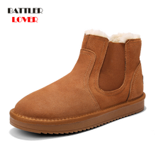 Botas Chelsea para hombre, Botines de cuero genuino, a la moda, para otoño e invierno, 2019 2024 - compra barato