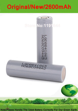 Free shipping !!6PCS/LOT Original  3.7V 18650 ICR18650 B4 2600mAh battery for LG 2024 - buy cheap