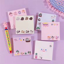 80 Sheets Kawaii Cloud Smile Face Series Memo Pad Paper Sticky Notes Cute Notepad Korean Stationery School Supply Kids Gift 2024 - buy cheap
