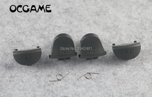 OCGAME Nova Substituição JDS-040 JDM-040 Controlador L2 R2 L1 R1 Molas Para PS4 R2 R1 L1 L2 Gatilho Botão 30 jogos/lote 2024 - compre barato