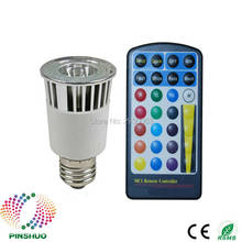 (10PCS/Lot) 3 Years Warranty 5W RGB LED Bulb Remote LED Spot Light E27 GU10 Color Change Spotlight Lamp 2024 - buy cheap