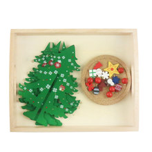 Wooden Montessori Practical Life Montessori Decor the tree Educational Early Learning Toys Juguetes Brinquedos MH1864H 2024 - buy cheap