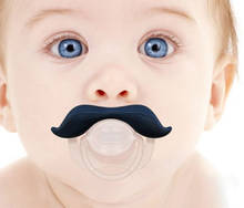 2 pcs Funny silicone baby pacifier dummy nipple teether pacifier orthodontic teat mustache baby nipple 2024 - buy cheap