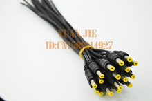 Free shipping Security monitor power cable plug DC cable DC power 5.5*2.1 single male line 3A 4-5A 2024 - buy cheap