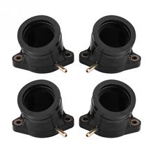 4Pcs Motorcycle Carburetor Manifold Intake Adapter Joint Boot for YAMAHA XJ1100 XS1100 XS1100L Insulator Connector Glue 2024 - buy cheap