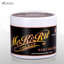 Mokeru 100g Natural Argan oil Strong Hold Molding Wax Perfume Edge Control Gel Hair Wax Pomade For Men Hair Styling Clay 2024 - buy cheap