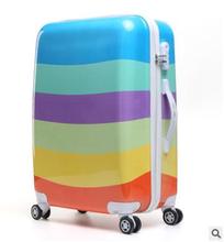 Women Travel Luggage Case Spinner suitcase Men Travel Rolling Case On Wheels 20 24 Inch Lady Travel Wheeled Suitcase trolley bag 2024 - buy cheap