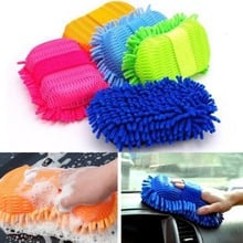 1PC Car Wash Gloves Car Cleaning Sponge Car Window Cleaning Ultrafine Fiber Chenille Washer Sponge Brush Supplies 2024 - buy cheap