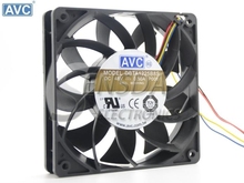 Ventilador de refrigeración para AVC DBTA1225B8S P006, 120mm, 12cm, CC 48V, 0.5A, ventilador de servidor Ventilador cuadrado, 120x120x25mm, 4 cables 2024 - compra barato