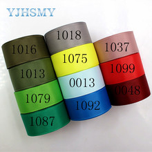 YJHSMY J-18205-L25MM,25mm 10 yardas cintas de Color sólido transferencia térmica impresa accesorios de boda de grogrén material de bricolaje 2024 - compra barato