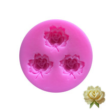 TTLIFE 3D Silicone Molds Rose Flower Sugarcraft Silicone Fondant Mold Cake Decorating Tools Chocolate Gumpaste Mold 2024 - buy cheap