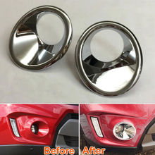 2Pcs Car Styling ABS Front Fog Lamp Light Cover Trim Fit for Suzuki Vitara 2016 2024 - buy cheap