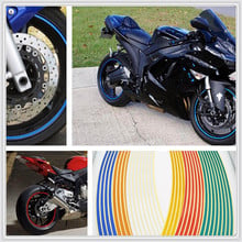 Strips Motorcycle Wheel Sticker Reflective Decals Rim Tape Bike Car Styling For YAMAHA MT-09 TRACER BMW K1600 GT GTL 2024 - buy cheap