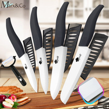 Ceramic Knife 3 4 5+ 6 inch Set Kitchen Serrated Bread Knife Utility Slicing Fruit Vegetable Zirconia White Blade Chef Knives 2024 - buy cheap