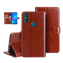 Doogee Y8 Case Protection Stand Style PU Leather Flip Case for Doogee Y8 Cover Funda Coque 6.1" 2024 - buy cheap