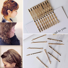 10 uds/24cs mujeres oro Invisible Hair Grips rizos ondulados horquillas para uso diario pinzas para el cabello horquillas de fiesta de boda, accesorios 2024 - compra barato