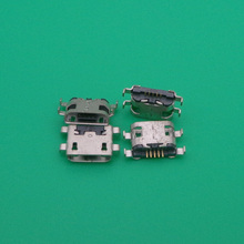 Mini tomada de conector usb, 2 peças, plugue de soquete doca 5pin, peças fêmea para blackview a7 pro a7pro 2024 - compre barato
