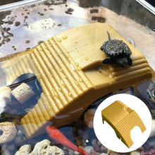 Уникальная Ландшафтная рептилия скалолазание платформа черепаха греется аквариум амфибия водный подъем танковая лестница Плавающая Платформа 2024 - купить недорого