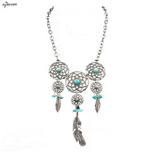 Tribal Necklace Bohemian Jewelry Gypsy Boho Necklaces Women Chunky Necklace Statement  Jewelry Fashion 2024 - buy cheap