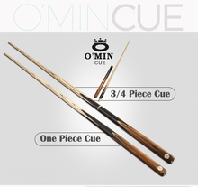 Original O'Min Star Marks 3/4 Split Snooker Cue One Piece 9.5/10mm Tip Professional Billiards Snooker Cue with Extension and Box 2024 - buy cheap