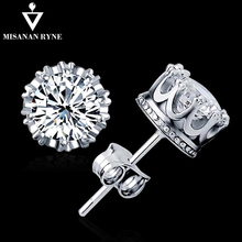 MISANANRYNE 2019 Stud Earings Fashion Jewelry Unisex Trendy Women/Men Crystal Earrings Crown Earring Piercing Gifts Wholesale FY 2024 - buy cheap