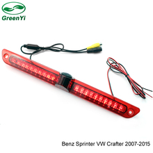 Cámara de aparcamiento de marcha atrás, dispositivo de visión trasera, CCD, Luz de Freno LED, para Mercedes Benz Sprinter, Vito, VW Crafter 2024 - compra barato