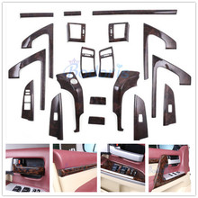 Cubierta de Panel embellecedor de madera para Interior de coche, 3 colores, cromado, 2008-2015, LC para Toyota Land Cruiser 200, accesorios 2024 - compra barato