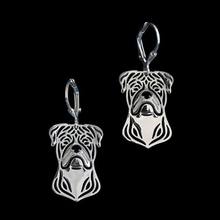 Lovers' Alloy Pet Earrings Women American Bulldog Earrings 2024 - buy cheap