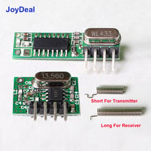 Kit de receptor y transmisor inalámbrico de 433 Mhz, dispositivo con antena para Arduino Uno, Kits Diy de interruptor de Control remoto de 433 mhz 2024 - compra barato