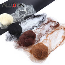 20Pcs Durable Nylon Hair Net For Bun Hair Hairstyle Tool Black Brown Beige Coffee 4 Colors 5Mm Mesh Hair Styling Hairnets 2024 - купить недорого