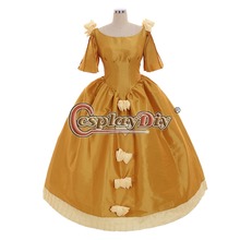 Cosplaydiy Custom Made Aristocrat Ball Gown Yellow Victorian Dress  Gothic Evening Dress Medieval Rococo Dress L320 2024 - buy cheap