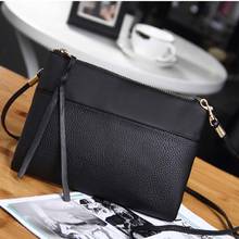 Simple Women's Mini Crossbody Bags Casual PU Leather Clutch Bag For Lady Girls Messenger Bag Cheap Female Black Clutchs 2024 - buy cheap