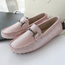 Fashion Design Women Shoes Soft Moccasins Loafers 100% Genuine Leather Women Flat Shoes Casual Flats Lady Driving Shoes 2024 - buy cheap