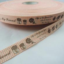 Cinta estampada de algodón de 6 yardas, 5/8 pulgadas y 15mm, cinta de flores diy hecha a mano, cintas para coser DIY, etiqueta de tela zakka XM4a 2024 - compra barato