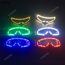 Led glasses luminous glasses stage performance bar performance with led lights luminous led laser gloves CD50 w03 2024 - buy cheap