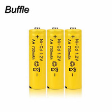 10pcs/lot 2a AA Rechargeable Battery 1.2V AA 700mAh Ni-CD Pre-charged Rechargeable Baterias For Camera Toys 2024 - buy cheap