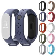 10 Colors Silicone Replacement Wristband Watch Band Strap For Xiaomi 4/3 MiBand 4 Mi Band 4 MiBand 3 Smart Bracelet 2024 - buy cheap