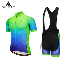 MILOTO cycling jersey set Summer Team Cycling Set Bib Shorts mtb Bike Clothing Ropa Ciclismo triathlon Cycling Clothing Sports 2024 - buy cheap